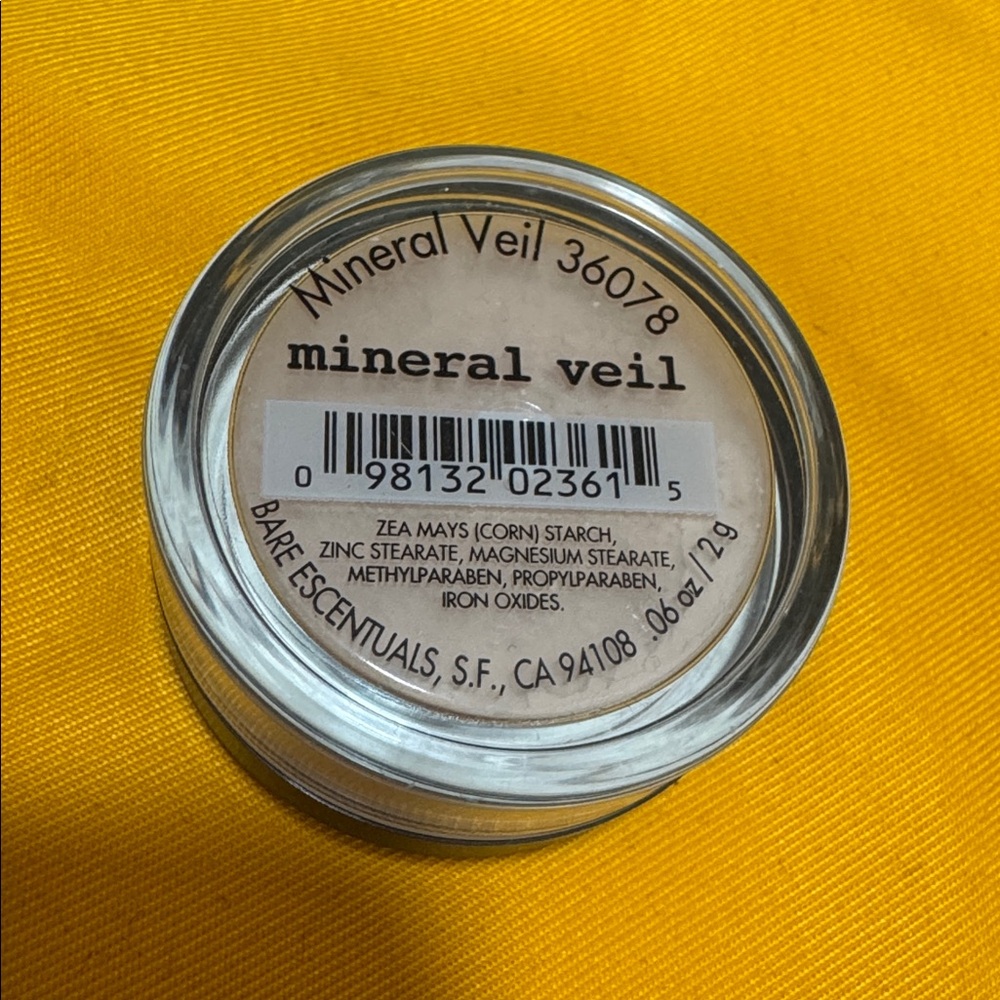 bareMinerals Mineral Veil Size  2g / .06oz NEW SEALED